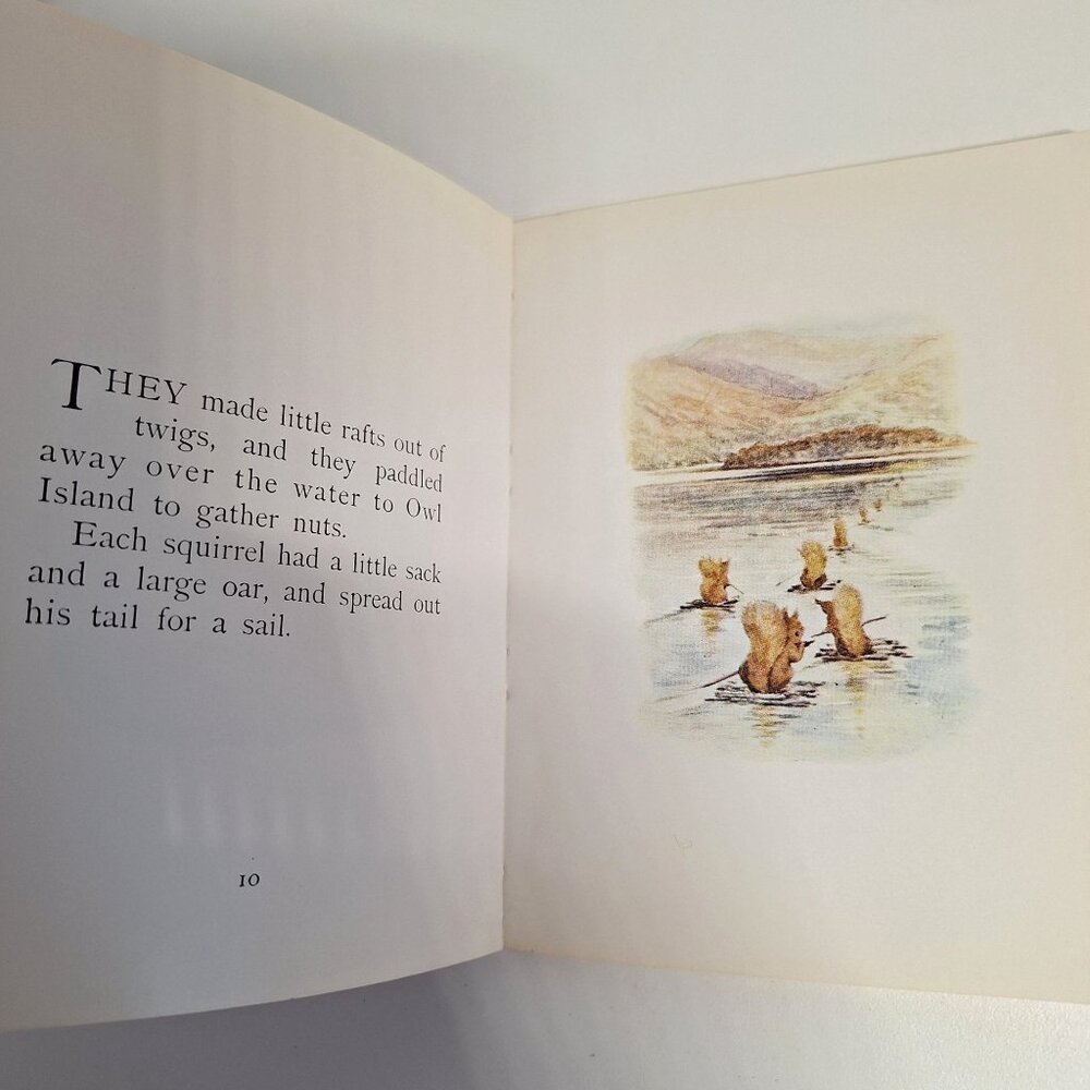 The Tale Of Squirrel Nutkin Beatrix Potter Vintage 1970s Dover Paperback - Picture 8 of 9
